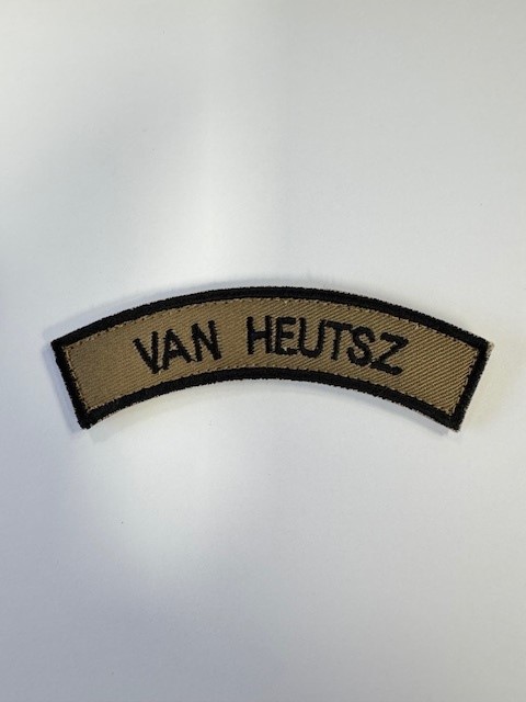 Van Heutsz Schouderembleem Khaki