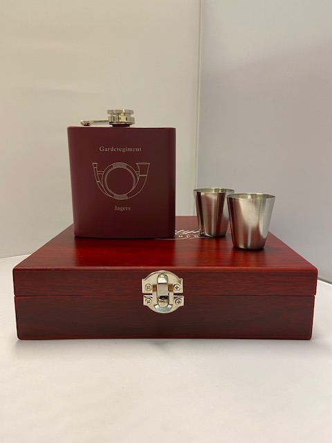 Heupfles Garderegiment Jagers