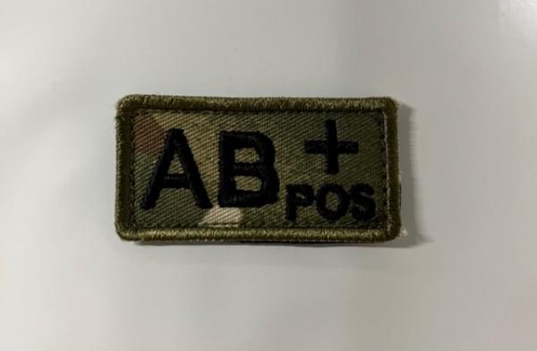 Bloodtype patch Multicam