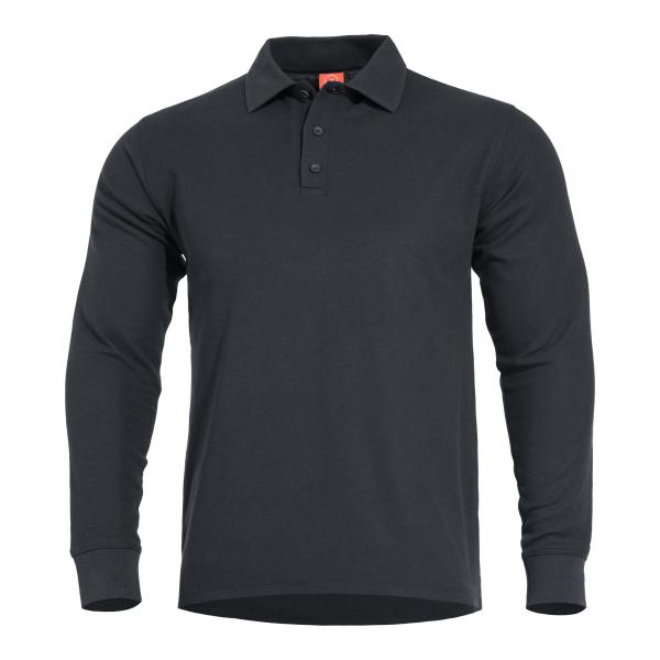 Pentagon Aniketos Long Polo Black