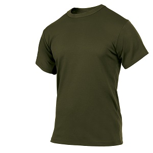 Quick Dry Performance T-Shirt Olive 3 Pack