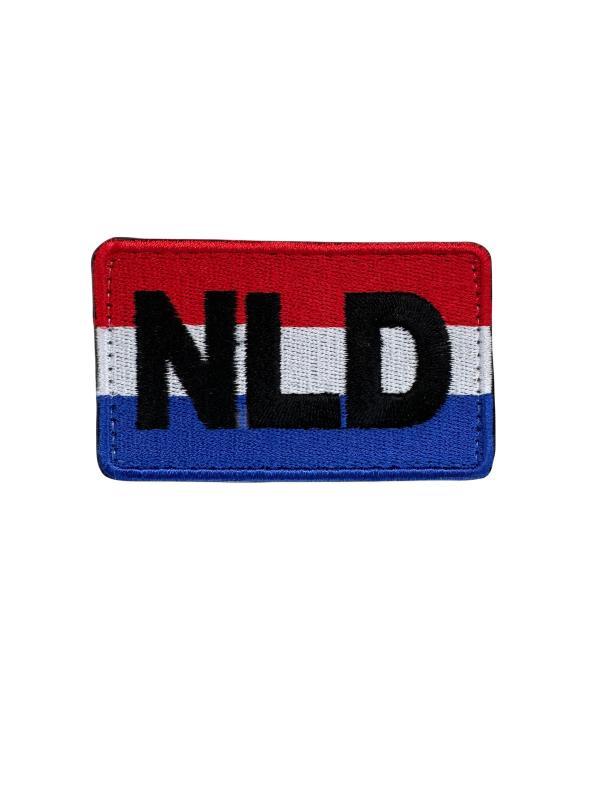 NL Vlag NLD Badge Velcro