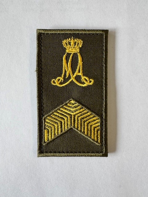 ROT Badge KMA KL Korporaal