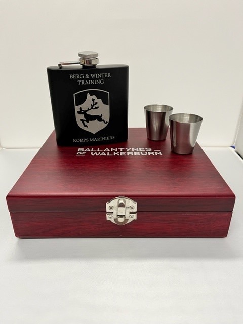 Heupfles Korps Mariniers KWT