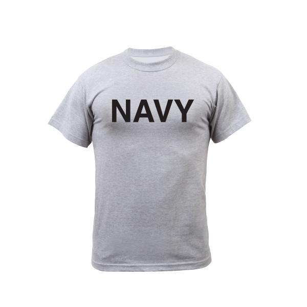 T-Shirt Navy grijs