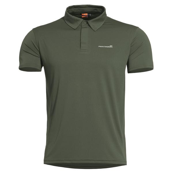 Pentagon Notus Quick Dry Polo Green