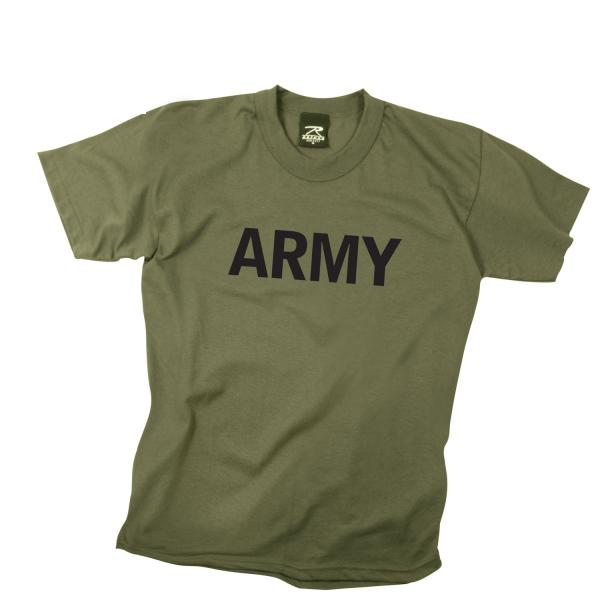 Kids Army shirt Olive
