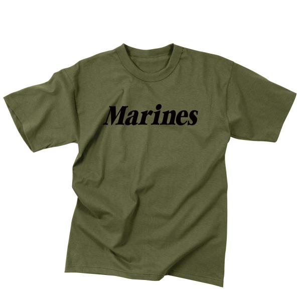Kids Marines Shirt Olive