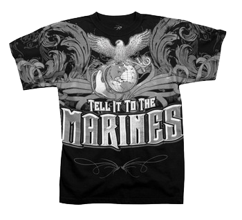 Printed Marines Tee