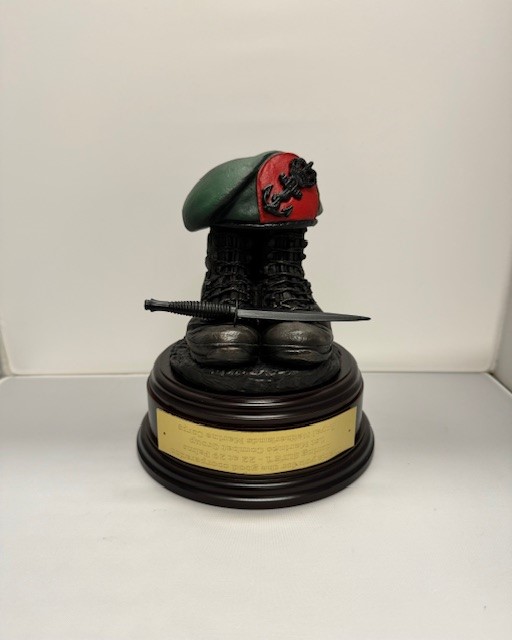 Marinier Commando Groen Gravure