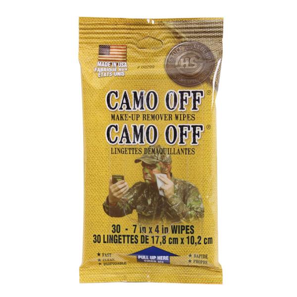 Camo Off Remover Wipes