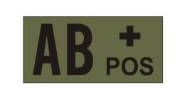 Blood group IR Patch OD