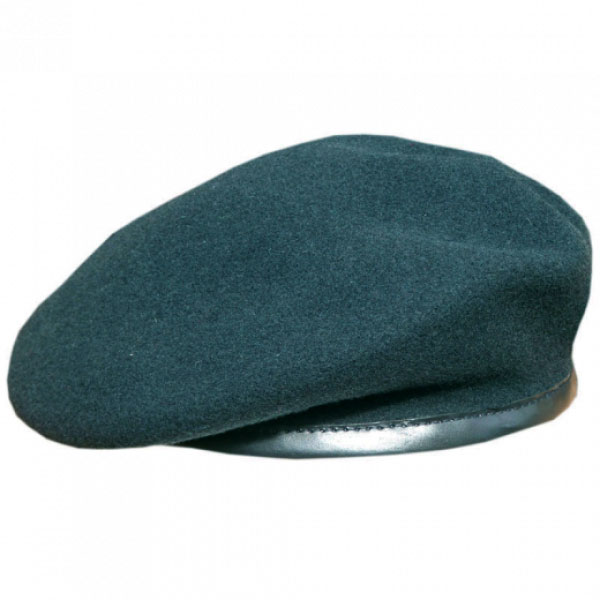 Baret KL leren rand 
