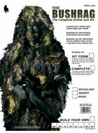 Bushrag Ghillie Suit Kit Desert