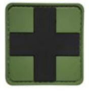 Medic Cross PVC Patch L