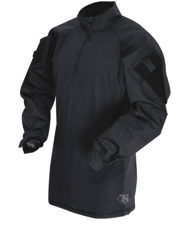 UBACS 1/4 Zip Combat Shirt Black