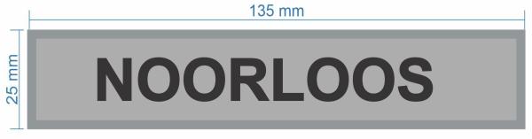 Naamlint Set van 4 Stuks Wolf Grey