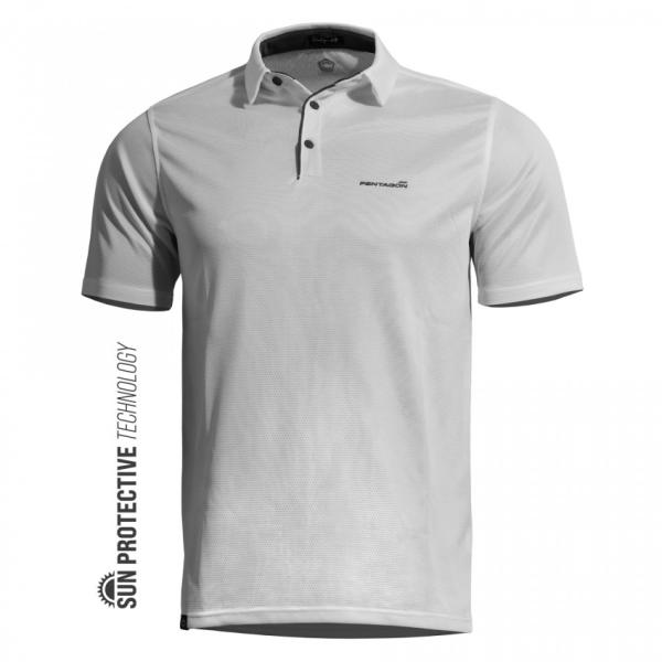 Pentagon Vanquish Polo White