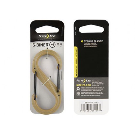 Nite Ize S Carabiner Brown