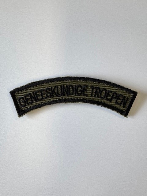 Geneeskundige Troepen Schouderembleem Olive