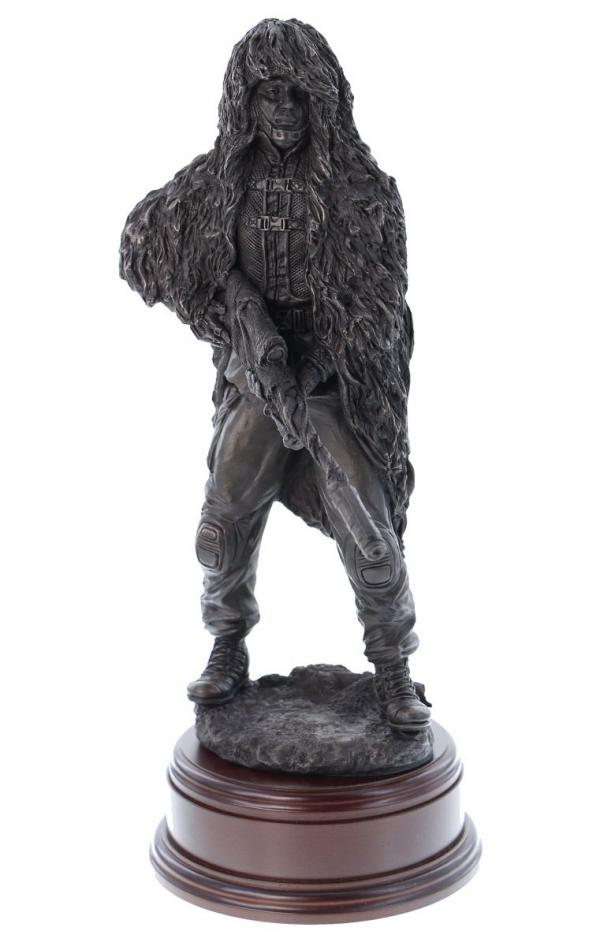 Sniper In Ghillie Suit L115A3