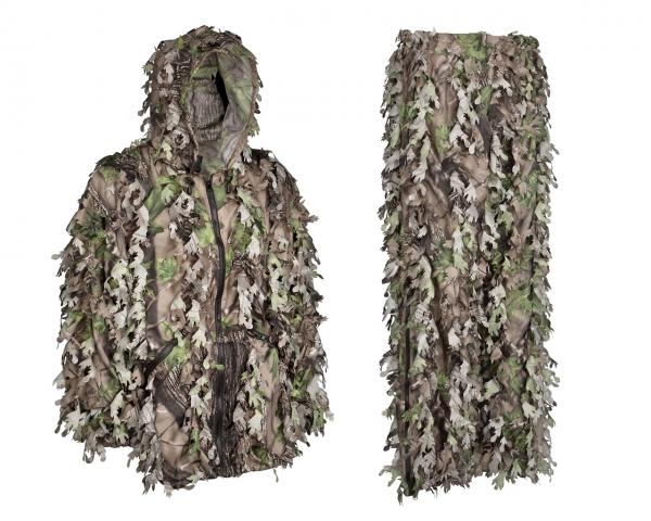 Solid Shell Leafy Suit Woodland Green