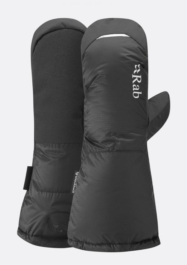 Endurance Down Mitts Black