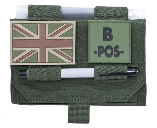 Warrior Front Open Admin Pouch Olive